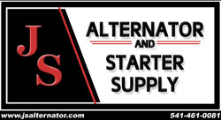Click here for JS Alternator & Starter Supply, Inc. Home Page